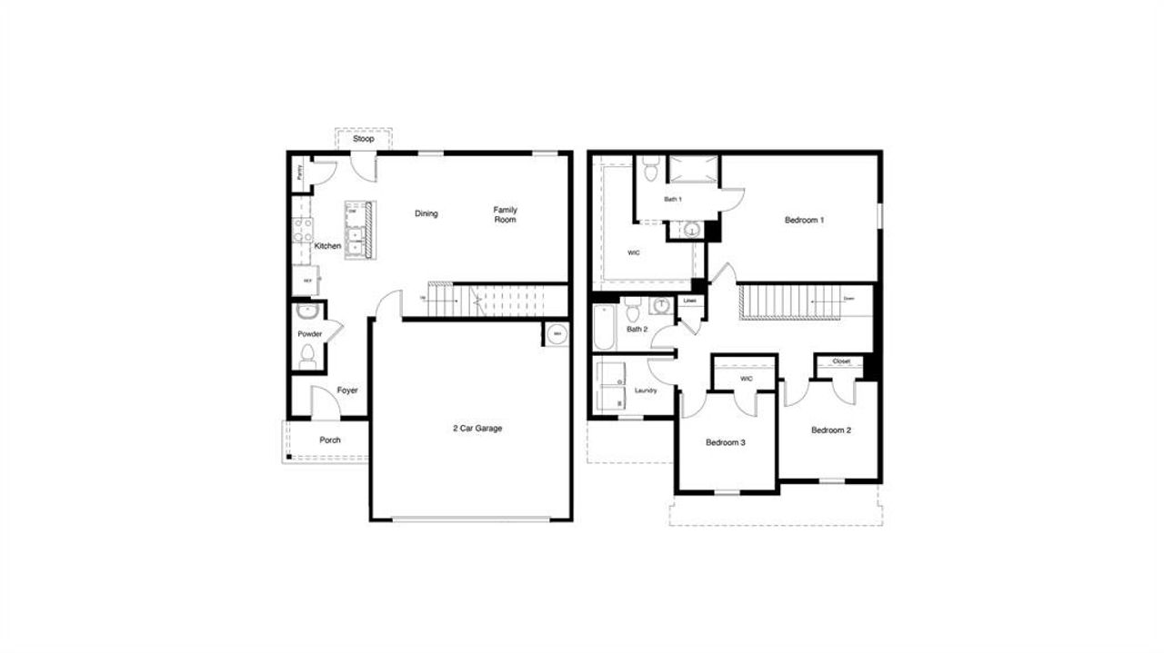D.R. Horton's Davis Floorplan - All Home and community information, including pricing, included features, terms, availability and amenities, are subject to change at any time without notice or obligation. All Drawings, pictures, photographs, video, square footages, floor plans, elevations, features, colors and sizes are approximate for illustration purposes only and will vary from the homes as built.