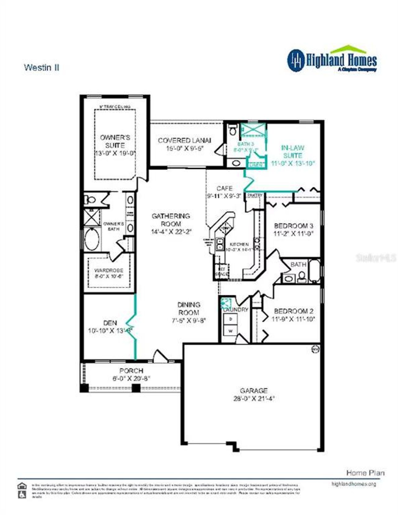 2D floor plan layout of this home in Aviary at Rutland Ranch, Parrish, FL (Image 2). 2D floor plan layout of this home in Aviary at Rutland Ranch, Parrish, FL (Image 2).