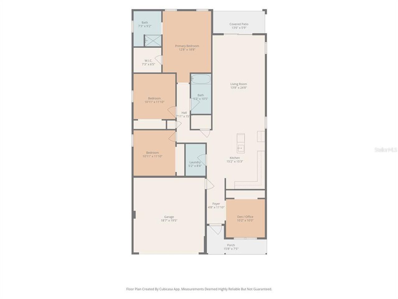 2D floor plan layout of this home in , Largo, FL (Image 2). 2D floor plan layout of this home in , Largo, FL (Image 2).