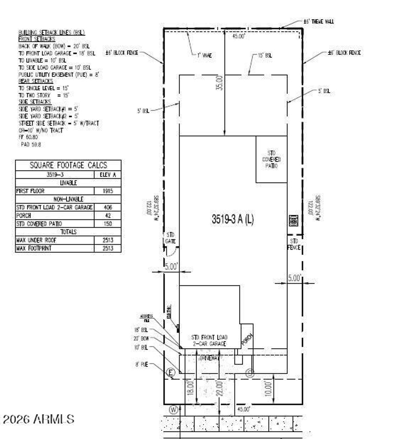 Plot Plan