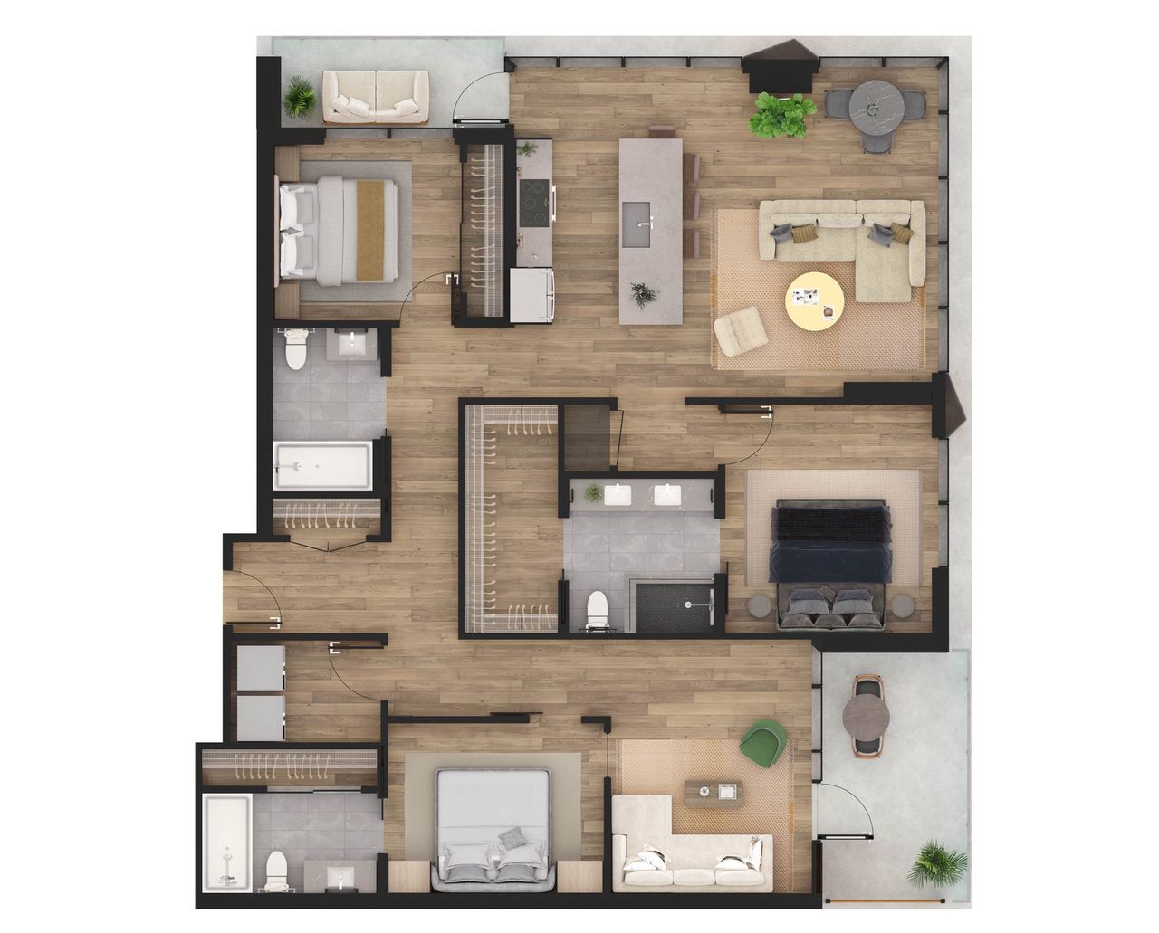 Image 2 representing the C2 by Northland Living in Luminary, Austin, TX.