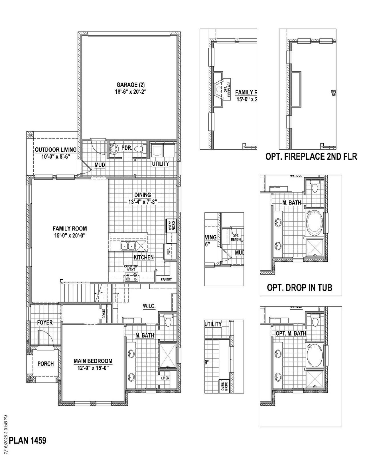 Plan 1459 1st Floor