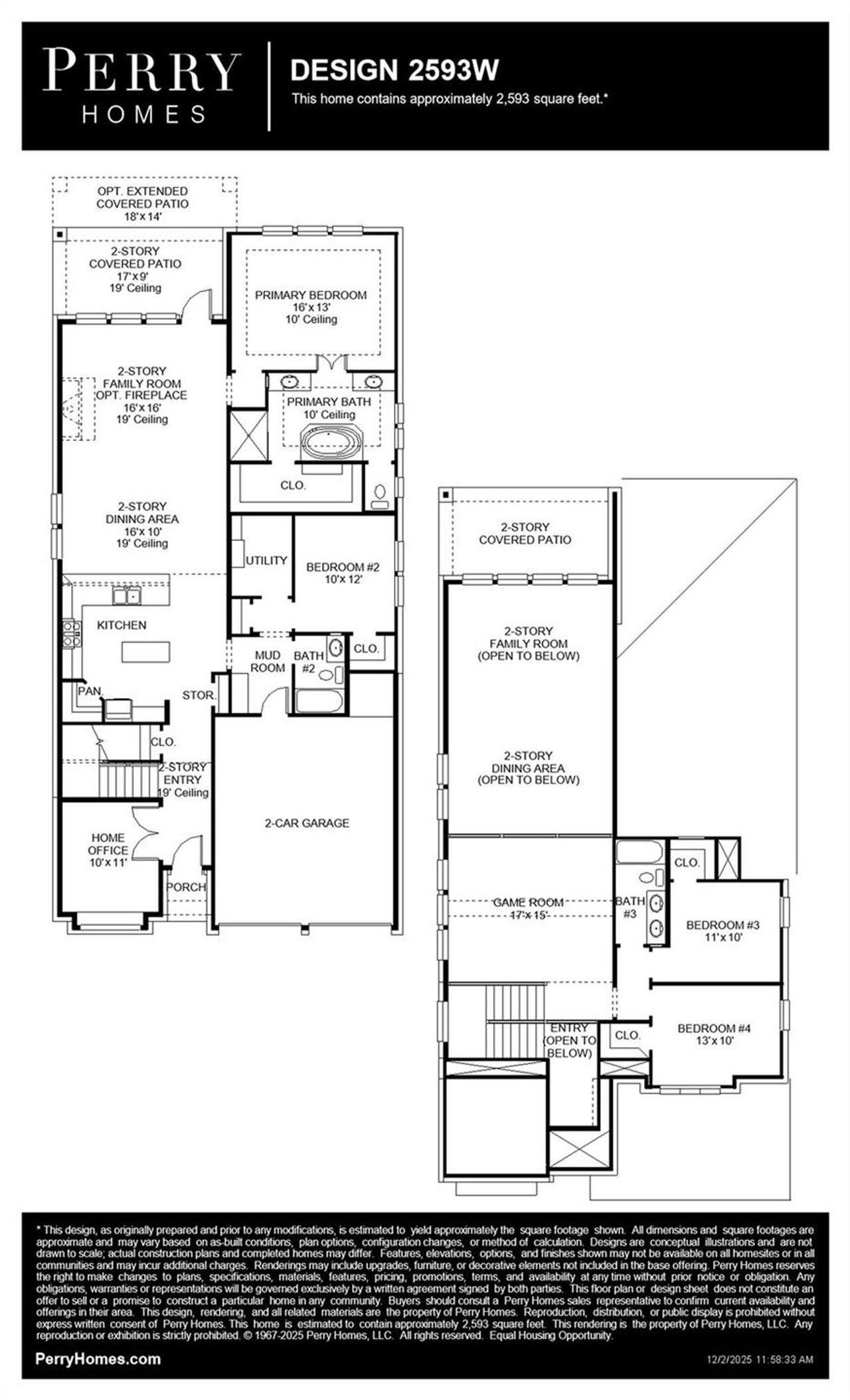 2D floor plan layout of this home in Juniper Springs, Lockhart, TX (Image 2).