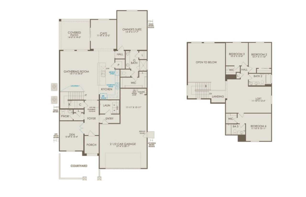 2D floor plan layout of this home in El Cidro, Goodyear, AZ (Image 2). 2D floor plan layout of this home in El Cidro, Goodyear, AZ (Image 2).