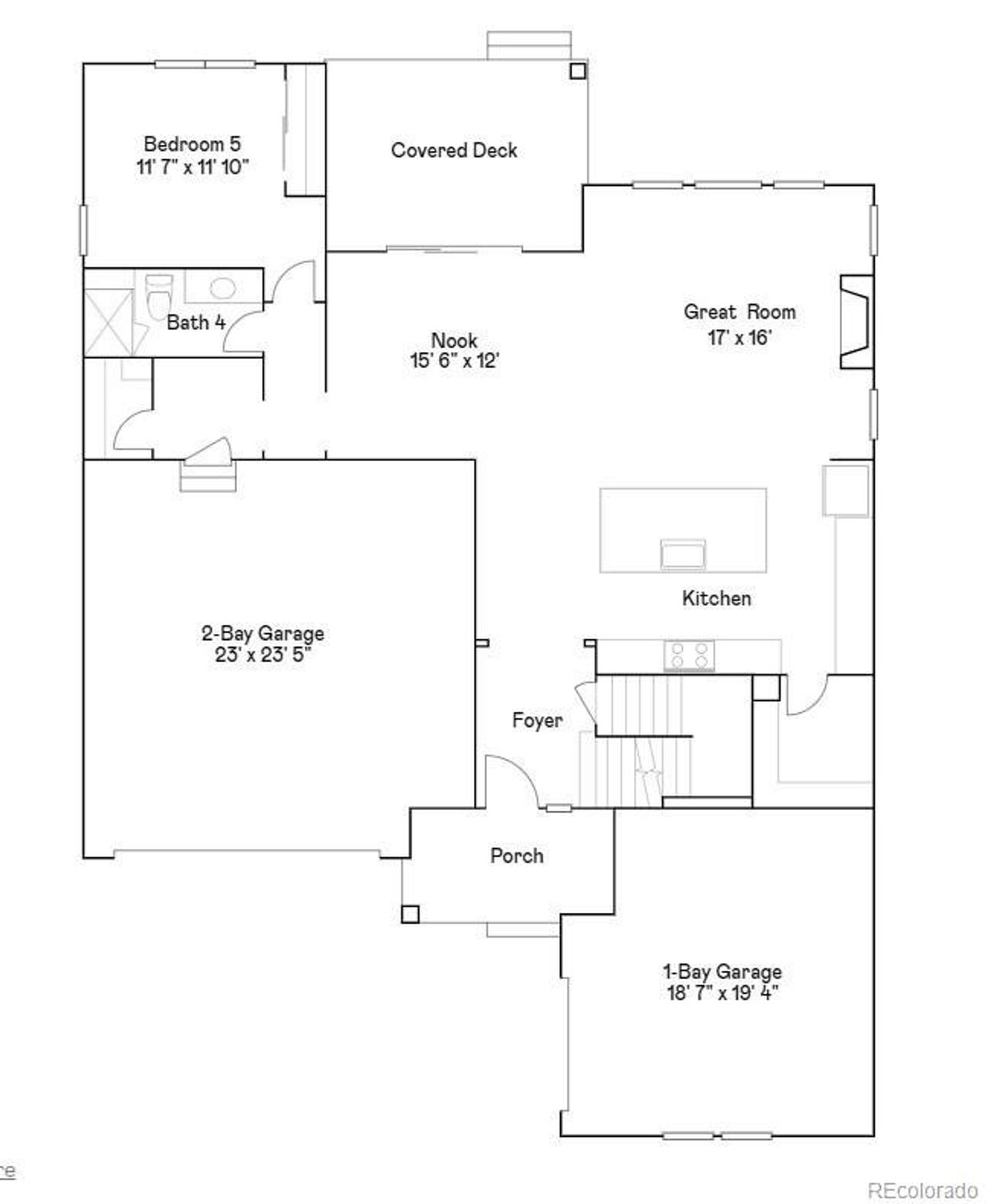 2D floor plan layout of this home in Willow Bend: The Grand Collection, Thornton, CO (Image 2). 2D floor plan layout of this home in Willow Bend: The Grand Collection, Thornton, CO (Image 2).