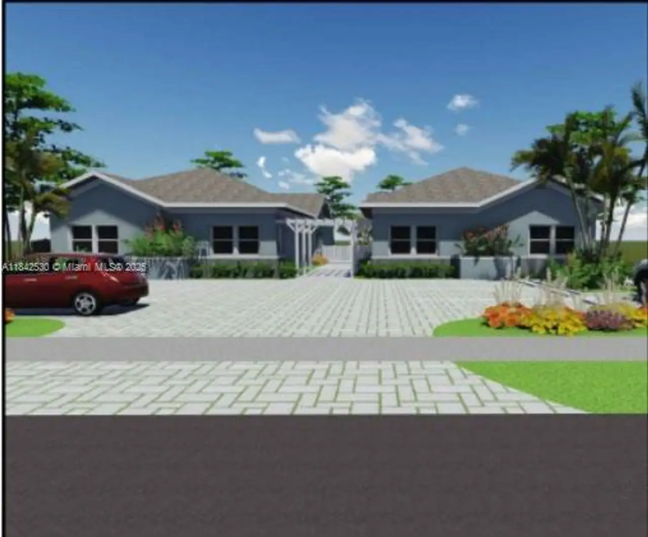 Front exterior of a new home in , Oakland Park, FL, highlighting curb appeal (Image 2). Front exterior of a new home in , Oakland Park, FL, highlighting curb appeal (Image 2).