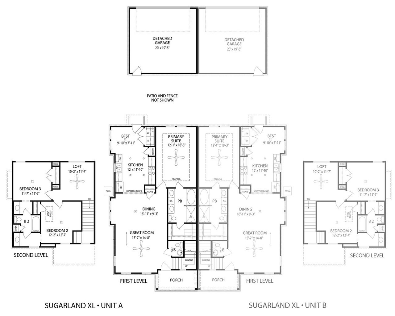 2D floor plan layout of this home in Carothers Farms, Nolensville, TN (Image 2).