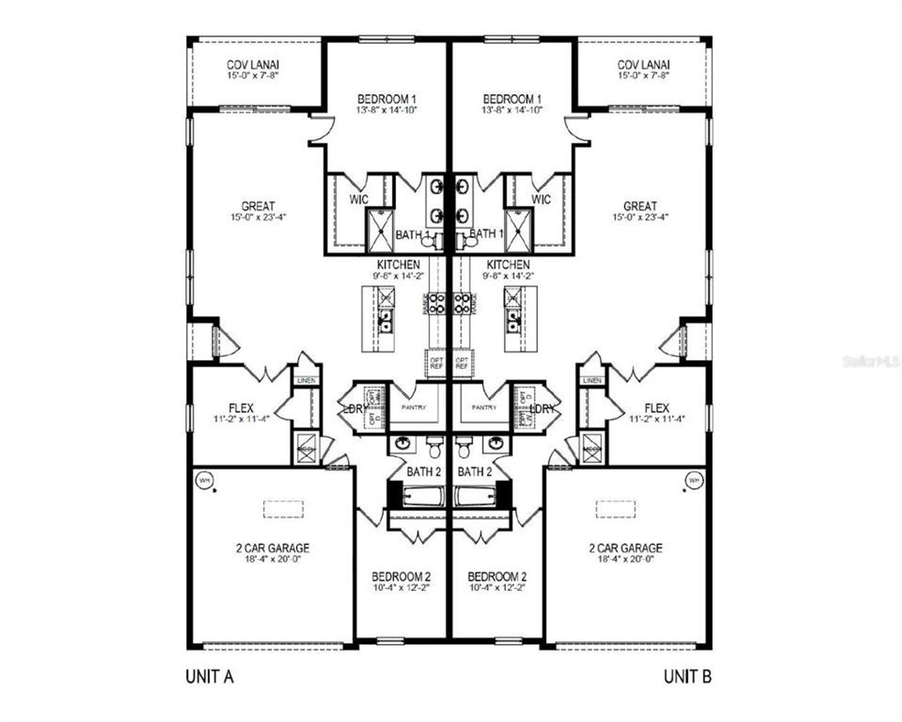 2D floor plan layout of this home in , Parrish, FL (Image 2).