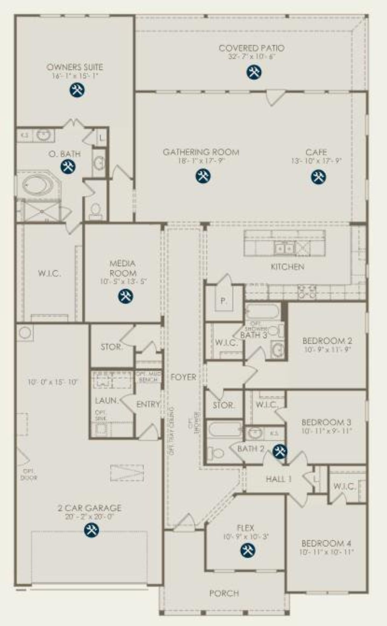 Pulte Homes, Dobbin/TR201 floor plan Pulte Homes, Dobbin/TR201 floor plan