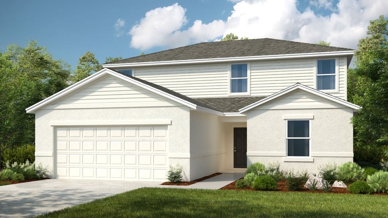 Representative exterior photo of a completed home built from the Cardinal by Taylor Morrison in Waterstone, Groveland, FL (Image 2).