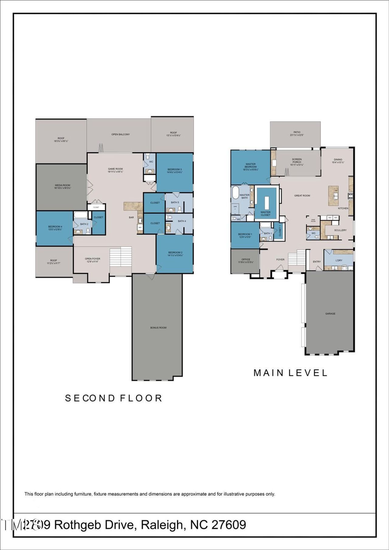 Floor Plan - 2709 Rothgeb Drive Floor Plan - 2709 Rothgeb Drive