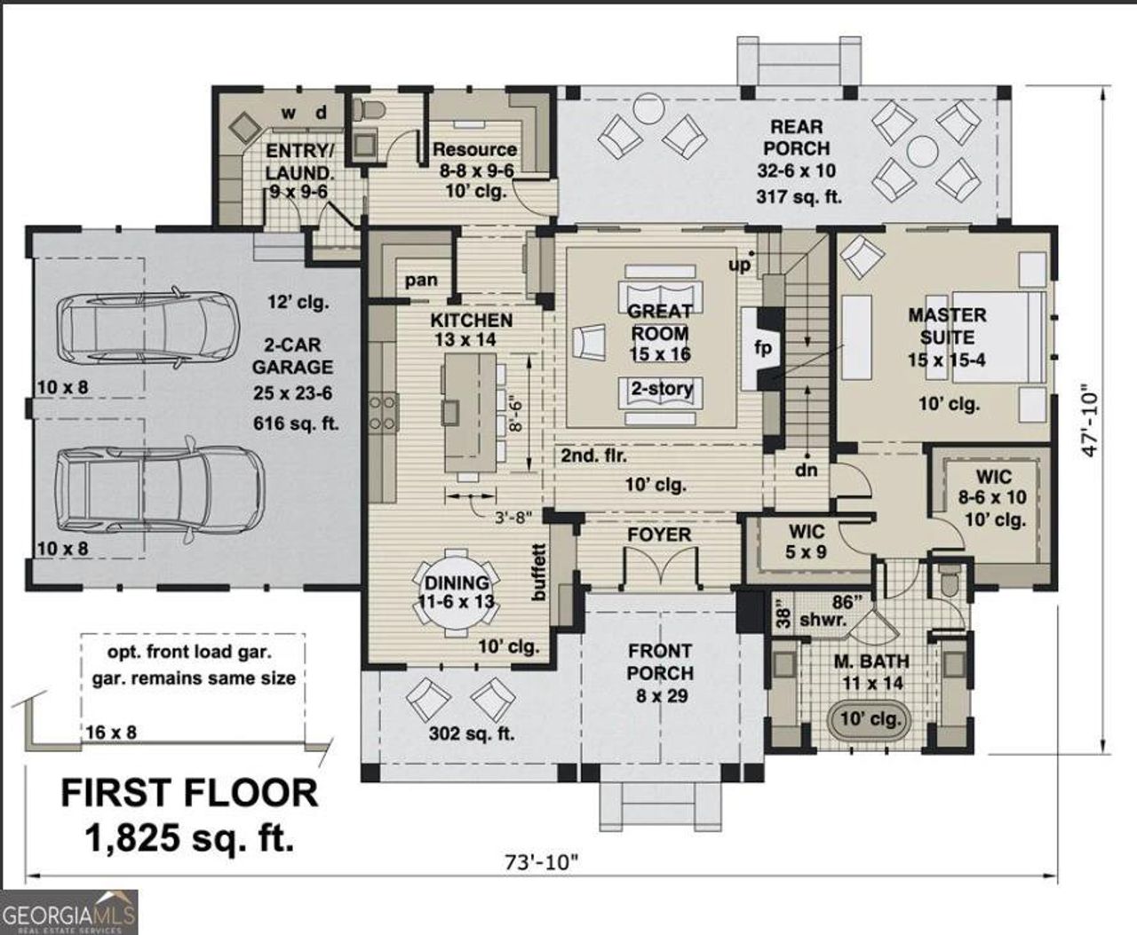 2D floor plan layout of this home in , Douglasville, GA (Image 2). 2D floor plan layout of this home in , Douglasville, GA (Image 2).