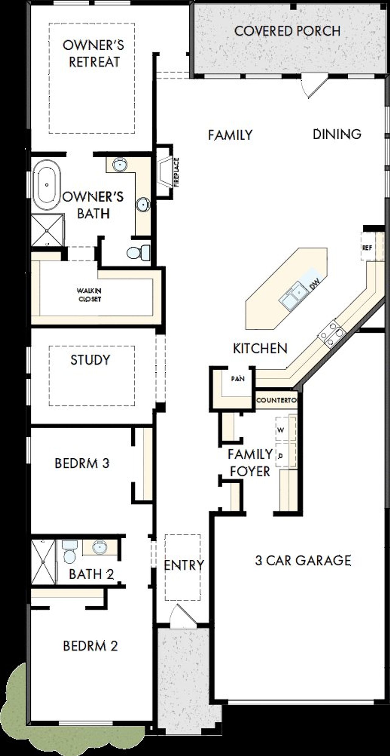 2D floor plan layout of this home in Maple Grove at Towne Lake, Woodstock, GA (Image 2). 2D floor plan layout of this home in Maple Grove at Towne Lake, Woodstock, GA (Image 2).