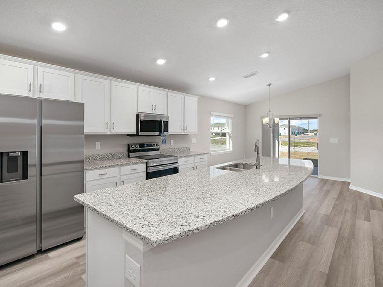 Sunny, open-layout 4-bedroom home for sale in Parrish, Florida, on a premium waterfront homesite!