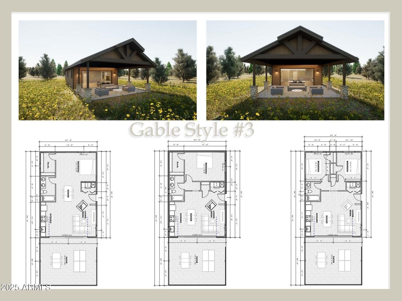 Lot 2 Elevation - Gable Style