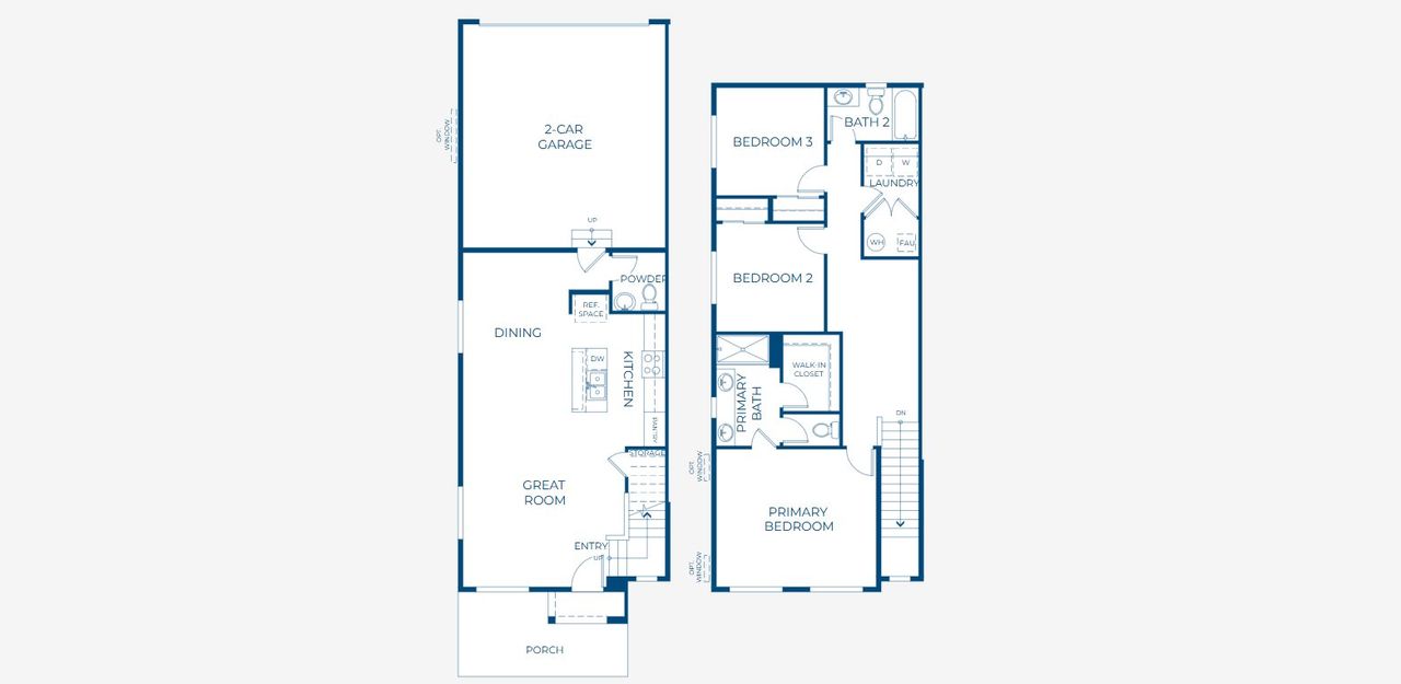 2D floor plan layout of this home in Pintail Commons at Johnstown Village, Johnstown, CO (Image 2). 2D floor plan layout of this home in Pintail Commons at Johnstown Village, Johnstown, CO (Image 2).