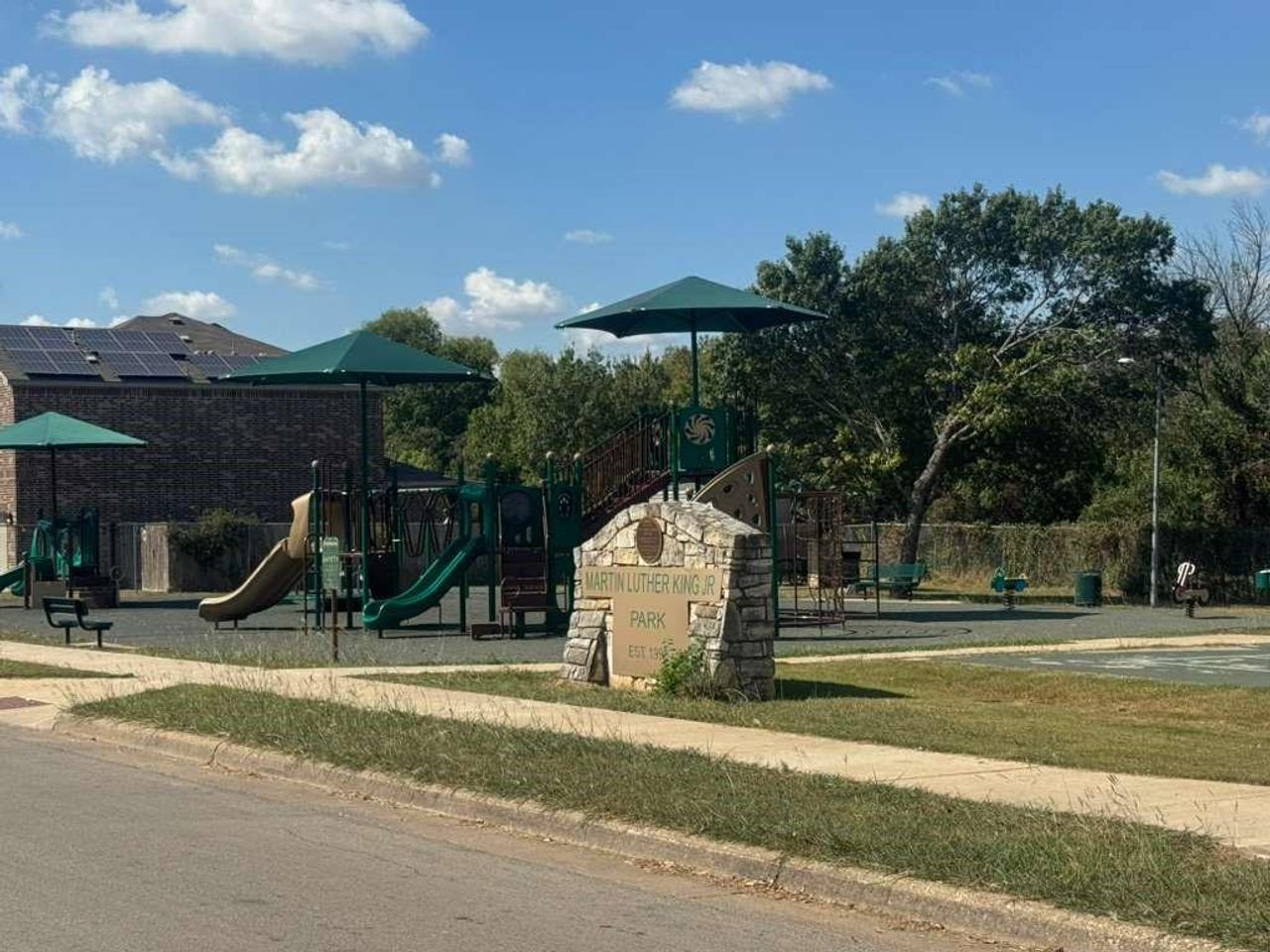 View of community playground View of community playground