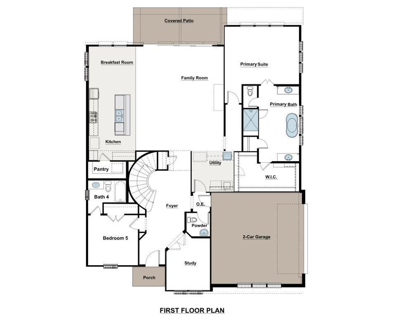 2D floor plan layout of this home in Polo Ridge, Mesquite, TX (Image 2). 2D floor plan layout of this home in Polo Ridge, Mesquite, TX (Image 2).