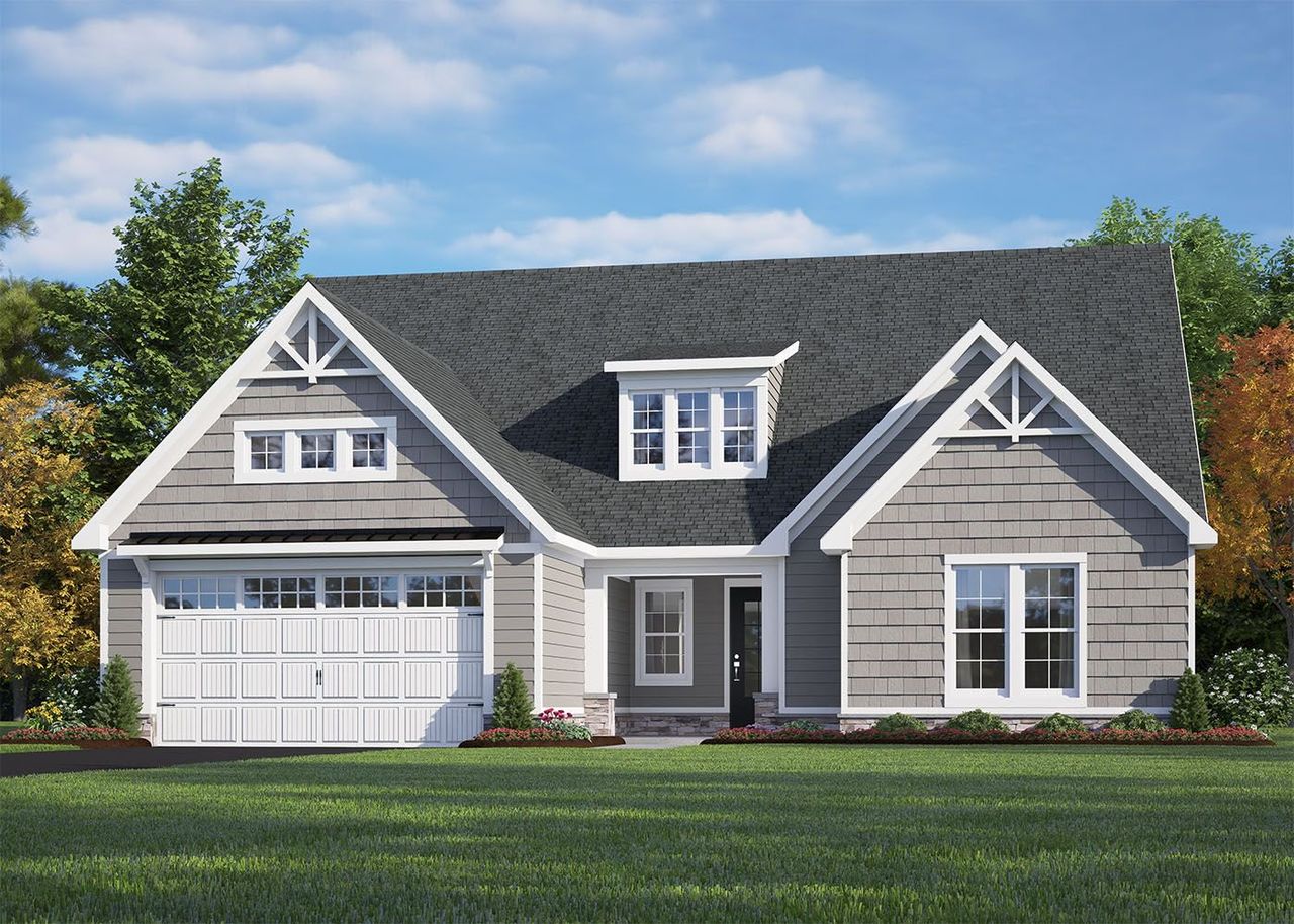 Representative exterior photo of a completed home built from the The Bradley by RobuckHomes in Baylee Ridge, Selma, NC (Image 2).