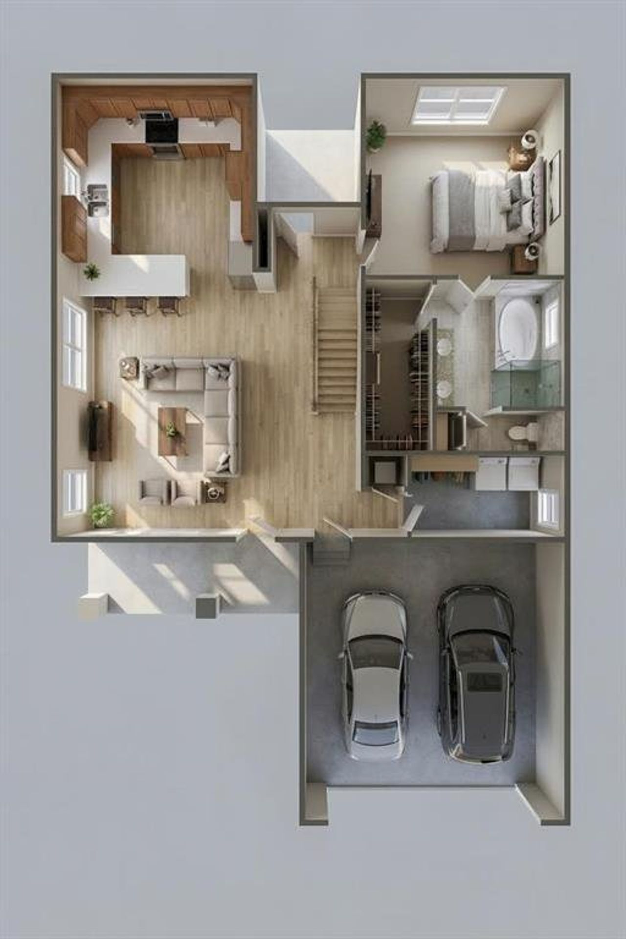 2D floor plan layout of this home in , Fort Worth, TX (Image 2).