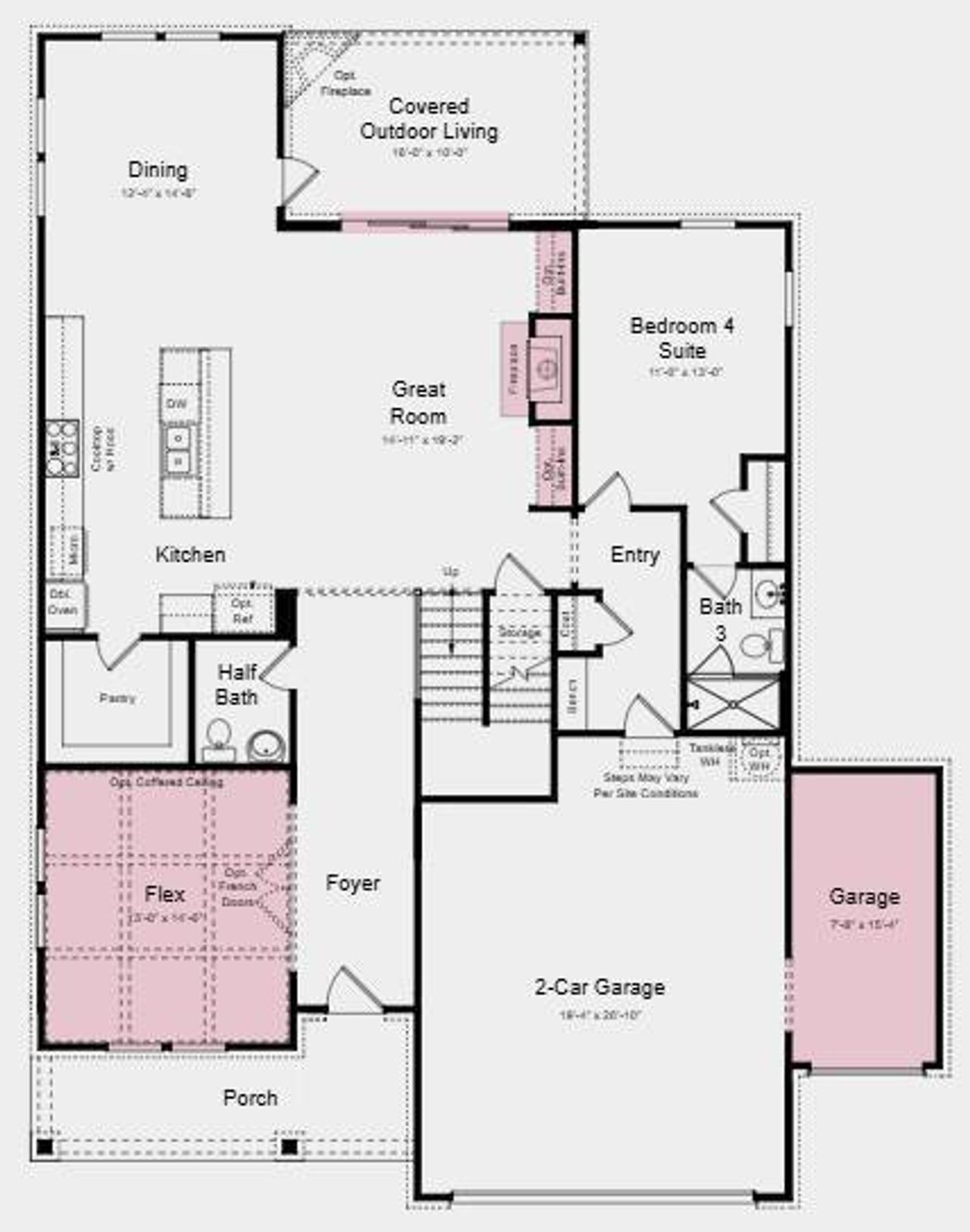 2D floor plan layout of this home in Towson Village, Peachtree City, GA (Image 2). 2D floor plan layout of this home in Towson Village, Peachtree City, GA (Image 2).