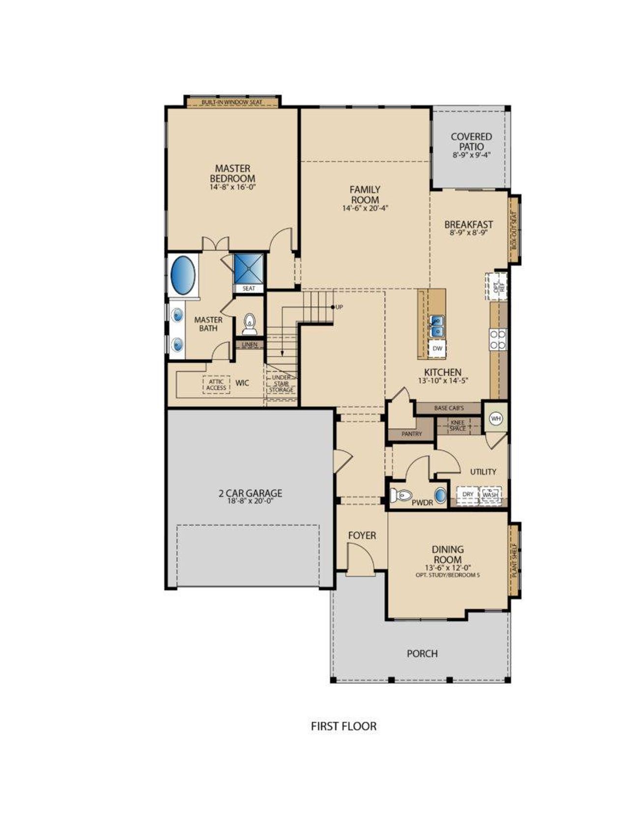 View of home floor plan