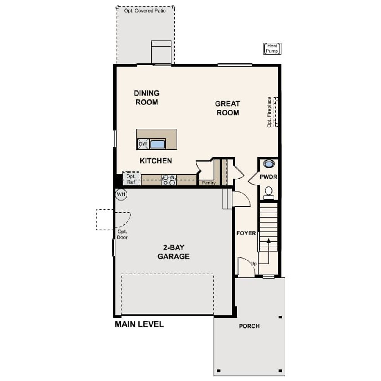 2D floor plan layout of this home in , Forney, TX (Image 2). 2D floor plan layout of this home in , Forney, TX (Image 2).