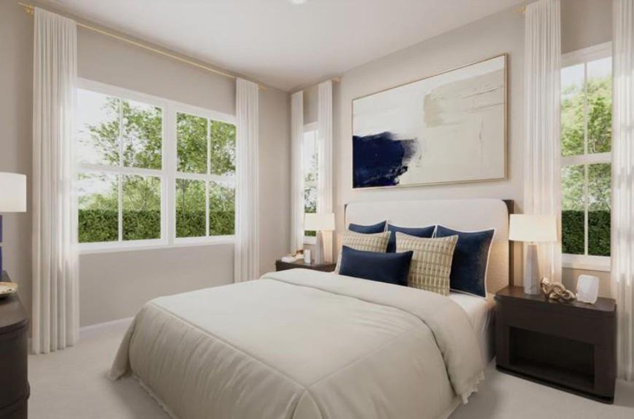Furnished interior view inside a new home in , McDonough (Image 2).