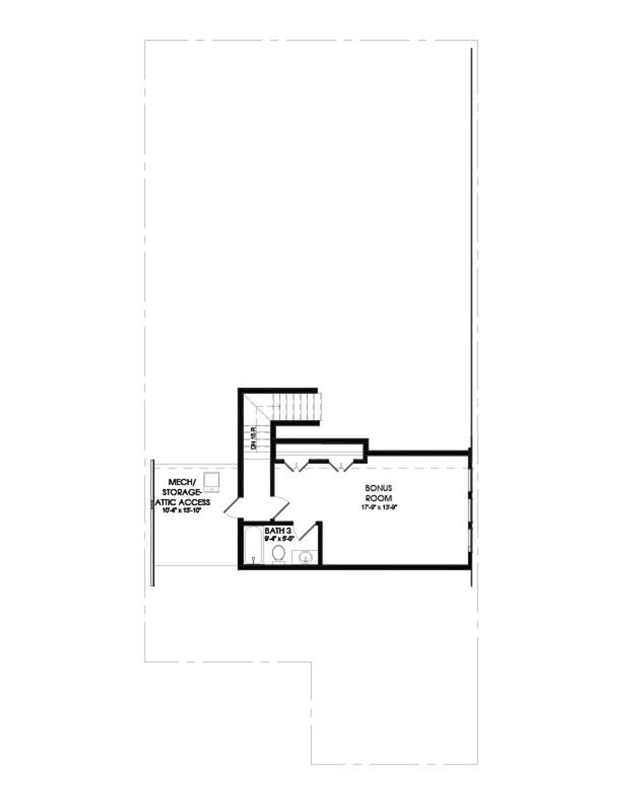 2D floor plan layout of this home in Echols Farm, Hiram, GA (Image 2).