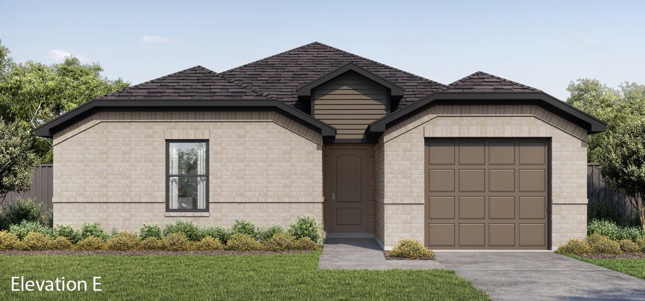 Representative exterior photo of a completed home built from the Apricot by Altura Homes in Stonecreek, Sulphur Springs, TX (Image 2). Representative exterior photo of a completed home built from the Apricot by Altura Homes in Stonecreek, Sulphur Springs, TX (Image 2).