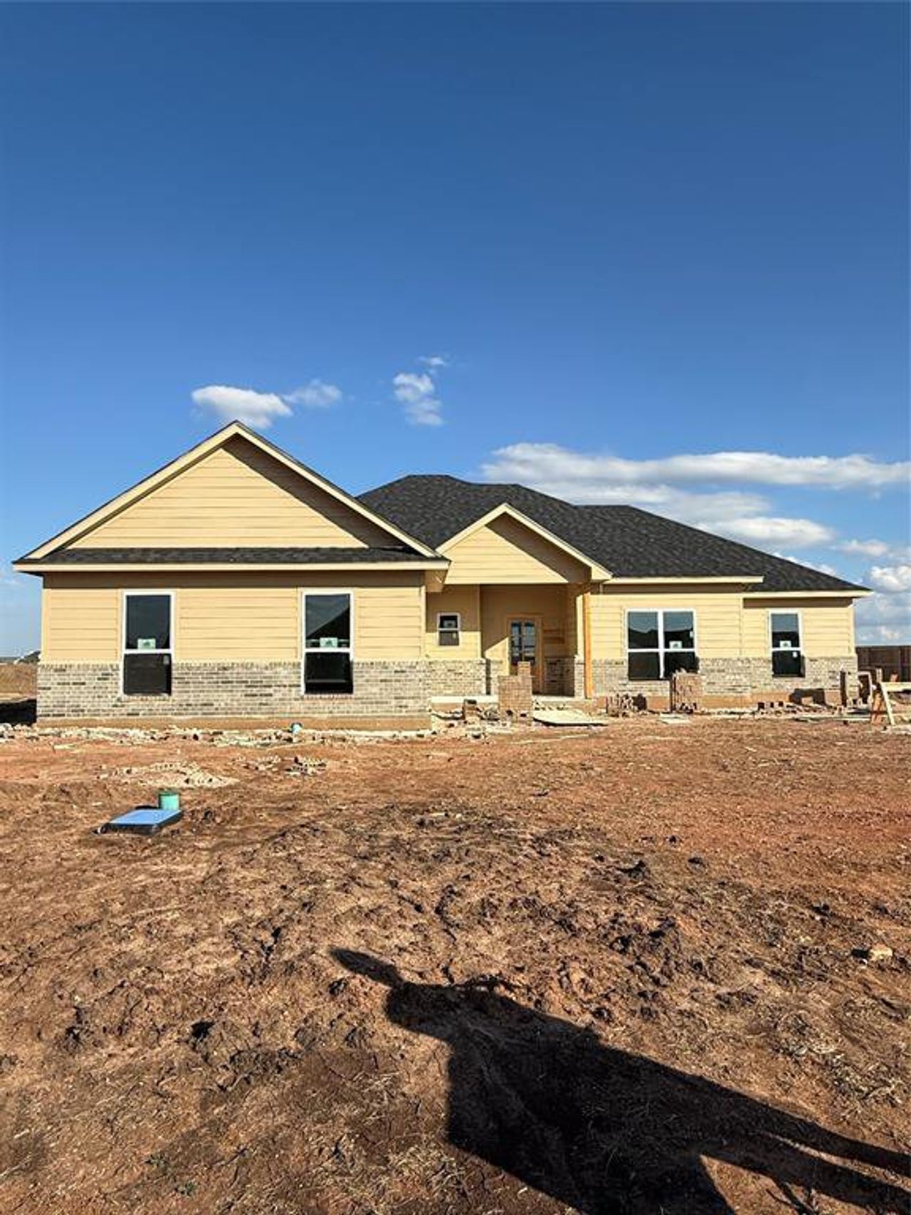 In-progress construction of a new home in , Tuscola, TX (Image 2).