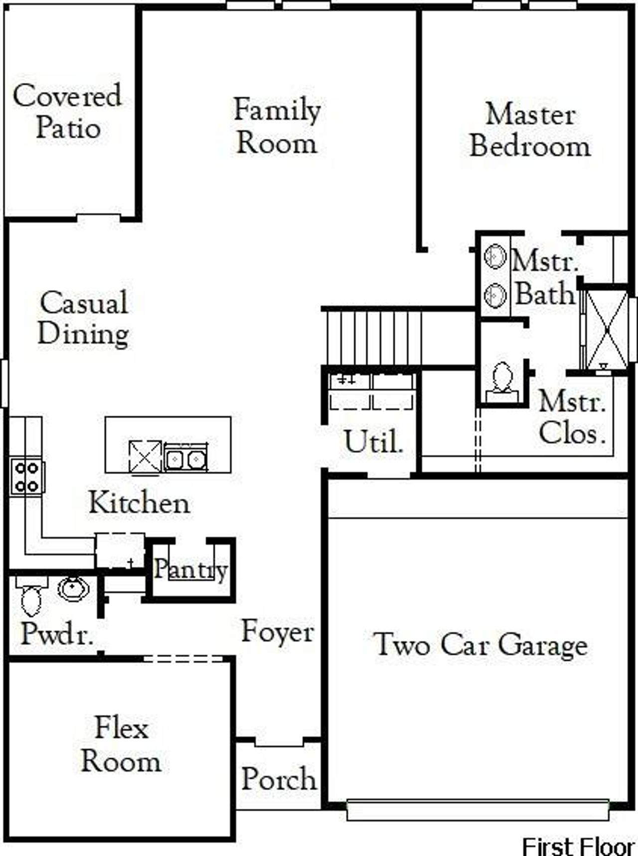 Howard Floorplan 1st Floor