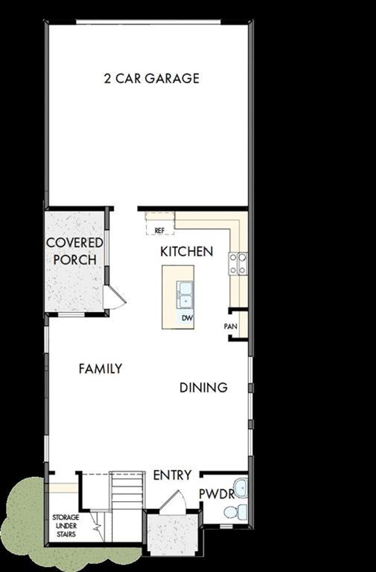 View of home floor plan