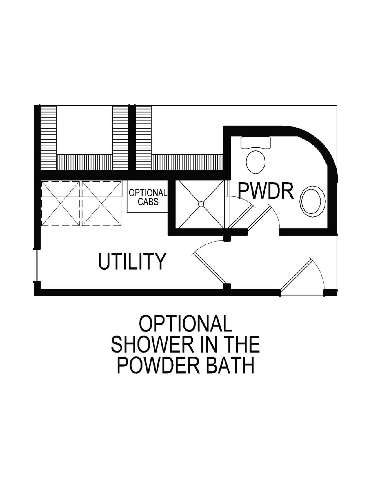 2D floor plan layout of this home in Sutton Fields, Celina, TX (Image 2).