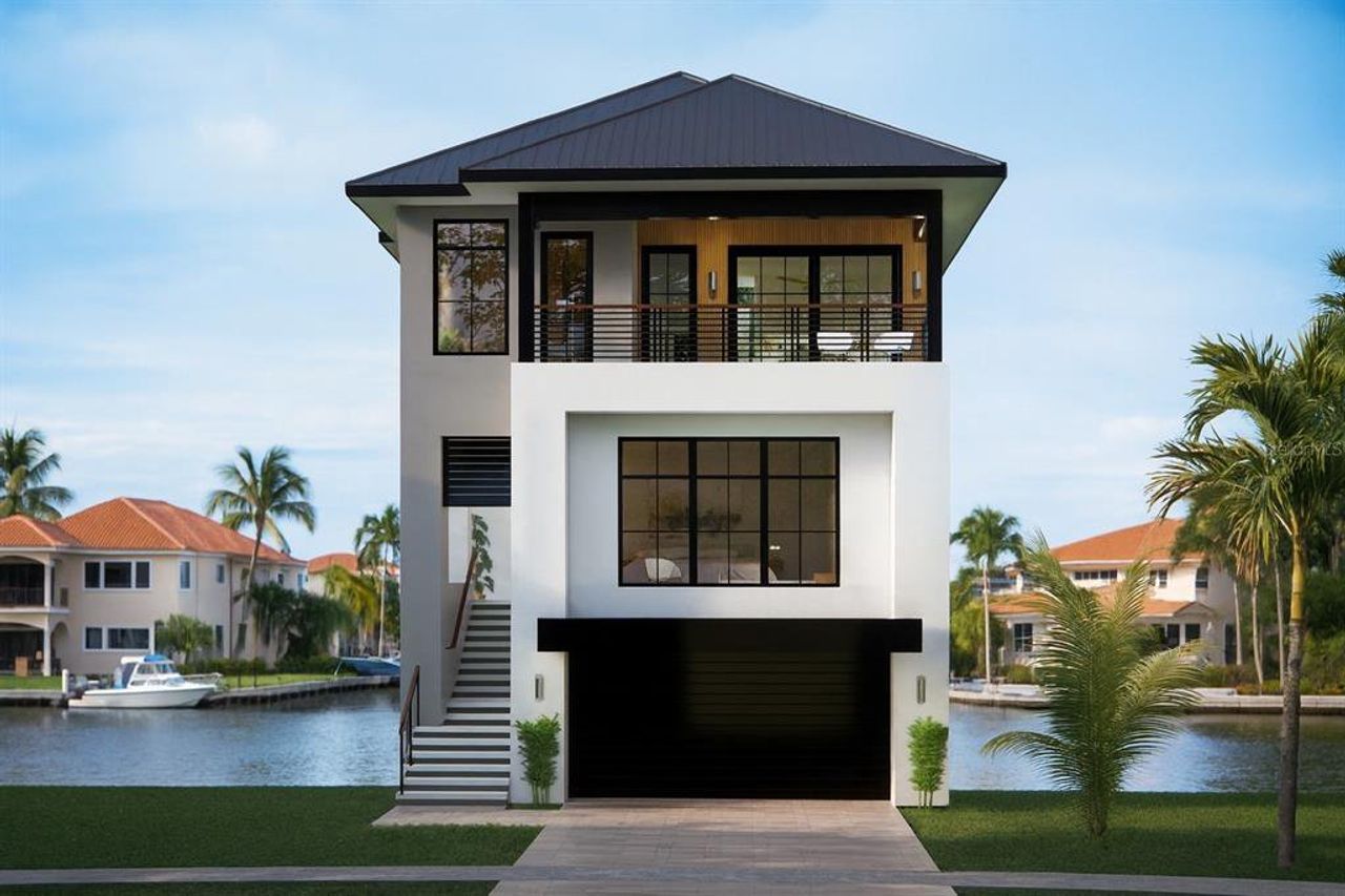 Front exterior of a new home in , Tampa, FL, highlighting curb appeal (Image 2).