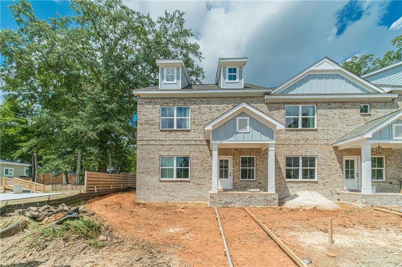 In-progress construction of a new home in , Monroe, GA (Image 2).