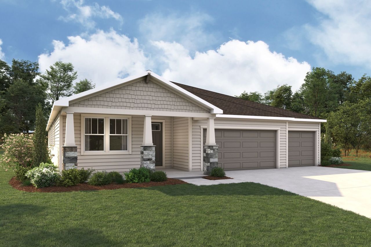 Representative exterior photo of a completed home built from the Beckett by Mattamy Homes in RiverTown, St. Johns, FL (Image 2).