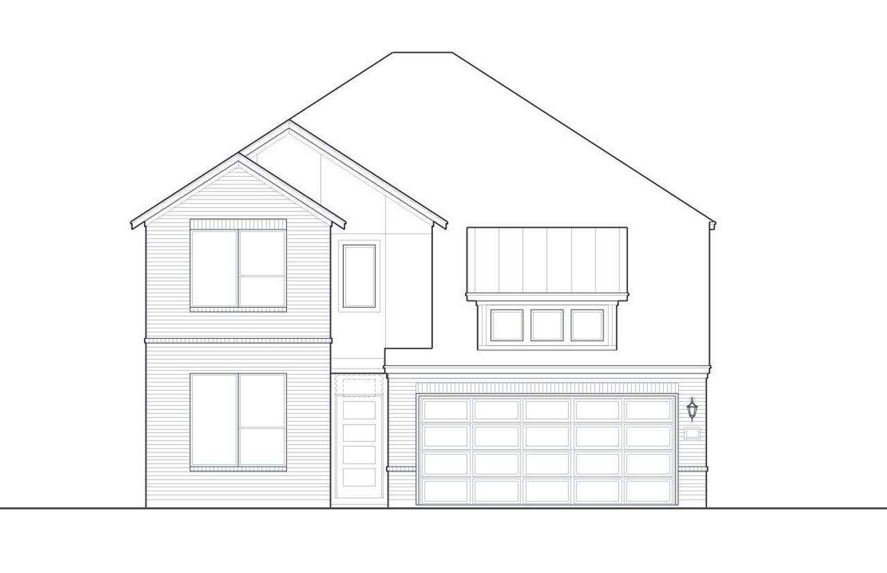 Exterior rendering of this home design in Chasin Heights, San Antonio, TX (Image 2). Exterior rendering of this home design in Chasin Heights, San Antonio, TX (Image 2).