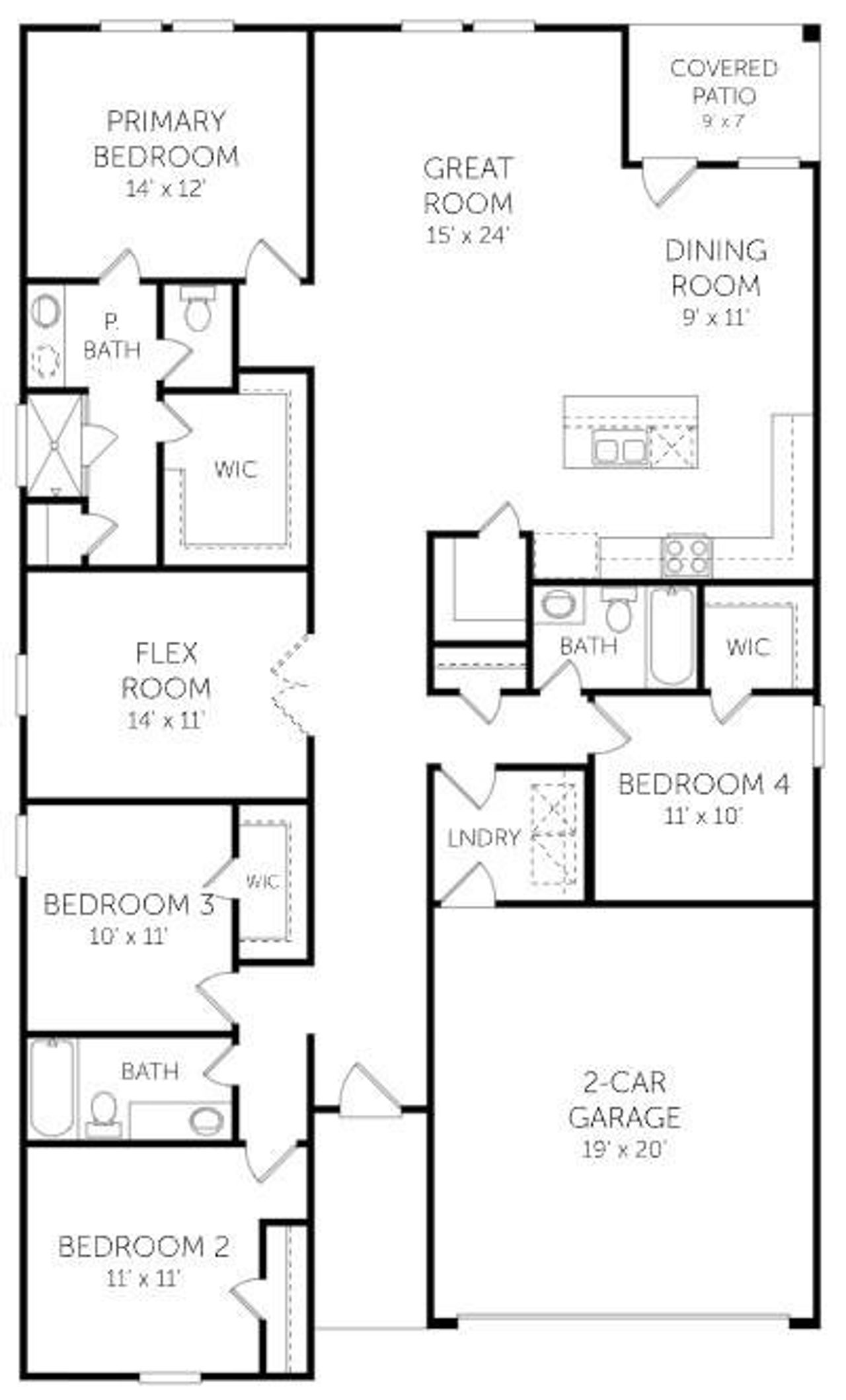 Floorplan - Representative Photo