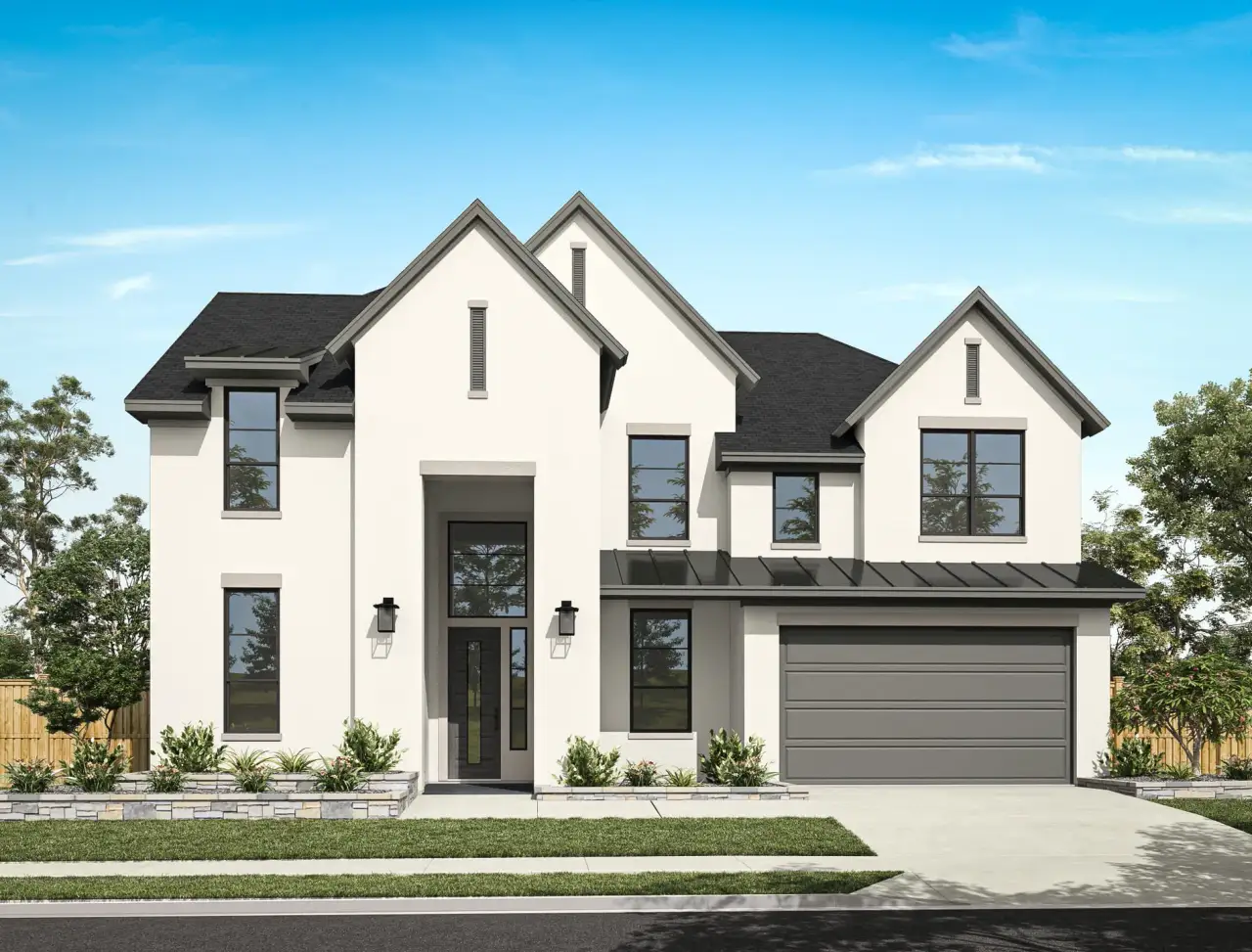Representative exterior photo of a completed home built from the Sterling by Tri Pointe Homes in Evergrove, Richmond, TX (Image 2).