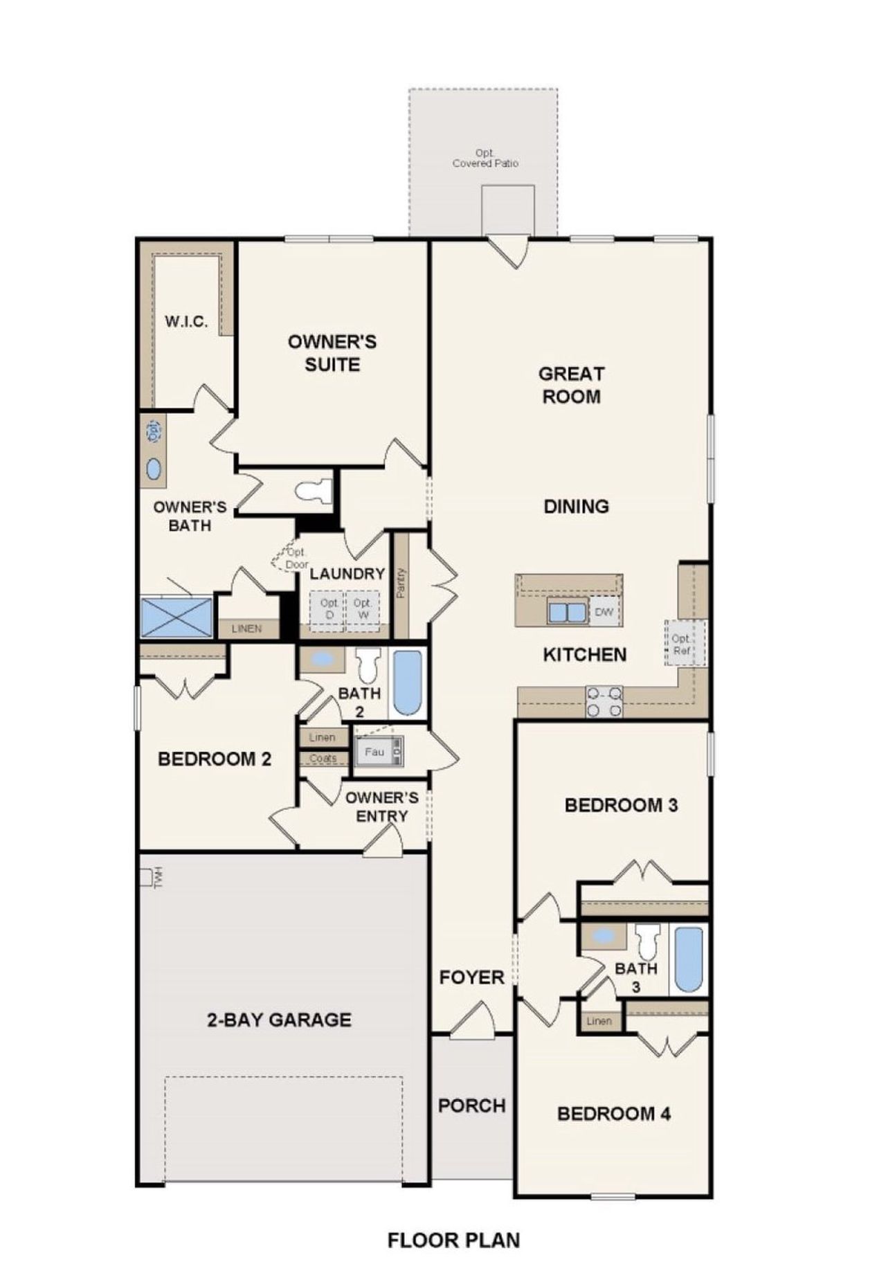 2D floor plan layout of this home in Caney Mills, Conroe, TX (Image 2). 2D floor plan layout of this home in Caney Mills, Conroe, TX (Image 2).