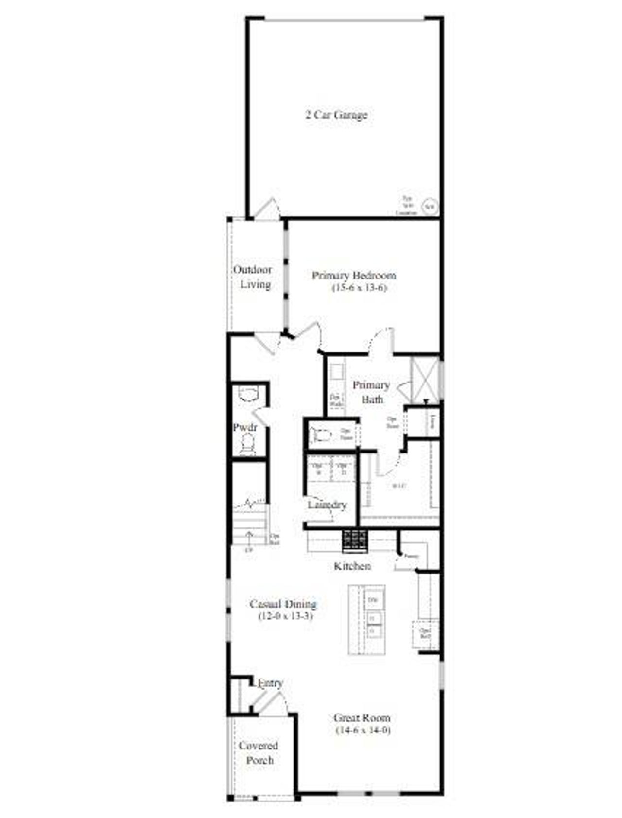 2D floor plan layout of this home in Spring Creek, Taylor, TX (Image 2). 2D floor plan layout of this home in Spring Creek, Taylor, TX (Image 2).