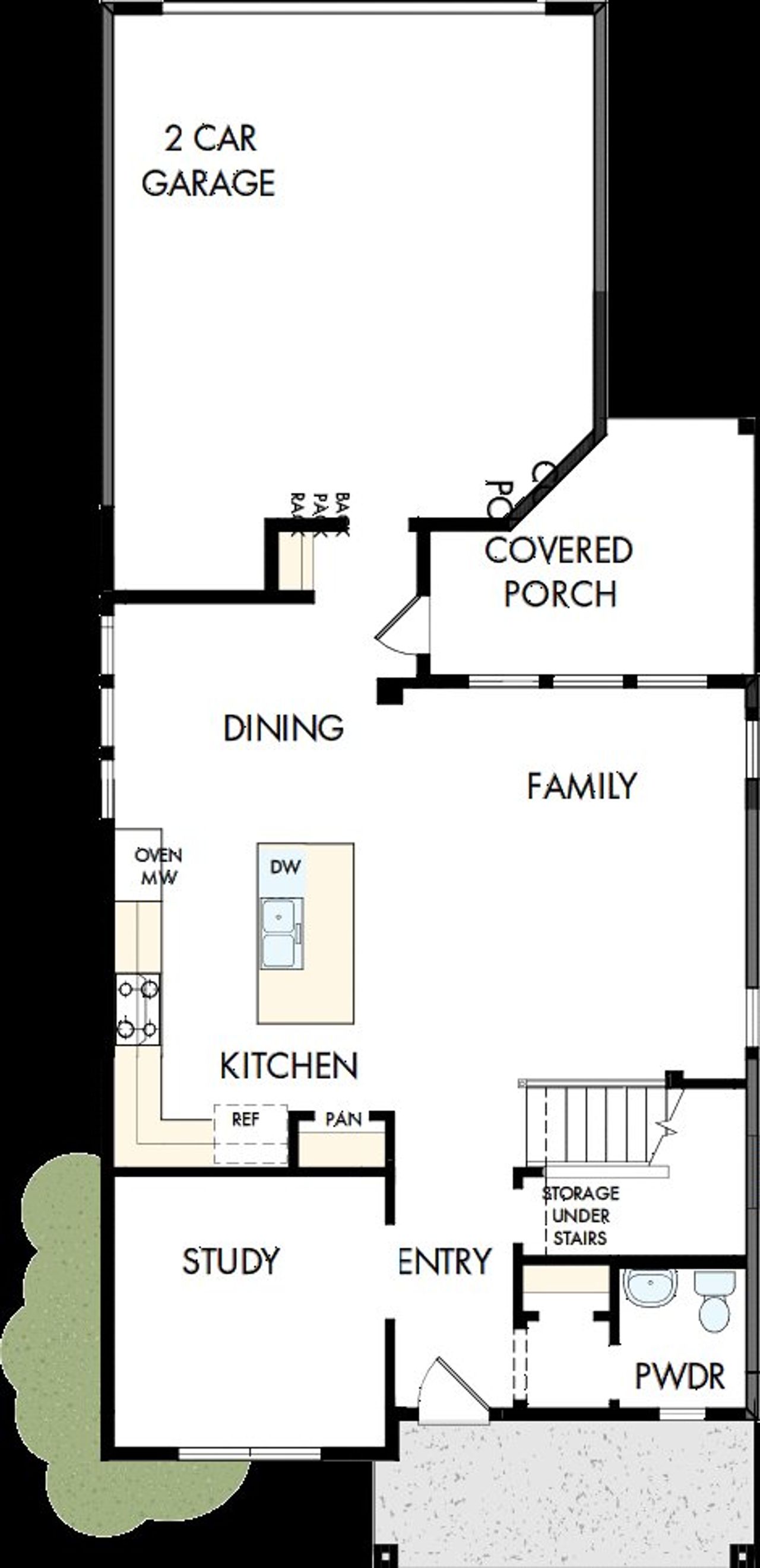 2D floor plan layout of this home in Whitley Preserve – Park Collection, Mint Hill, NC (Image 2). 2D floor plan layout of this home in Whitley Preserve – Park Collection, Mint Hill, NC (Image 2).