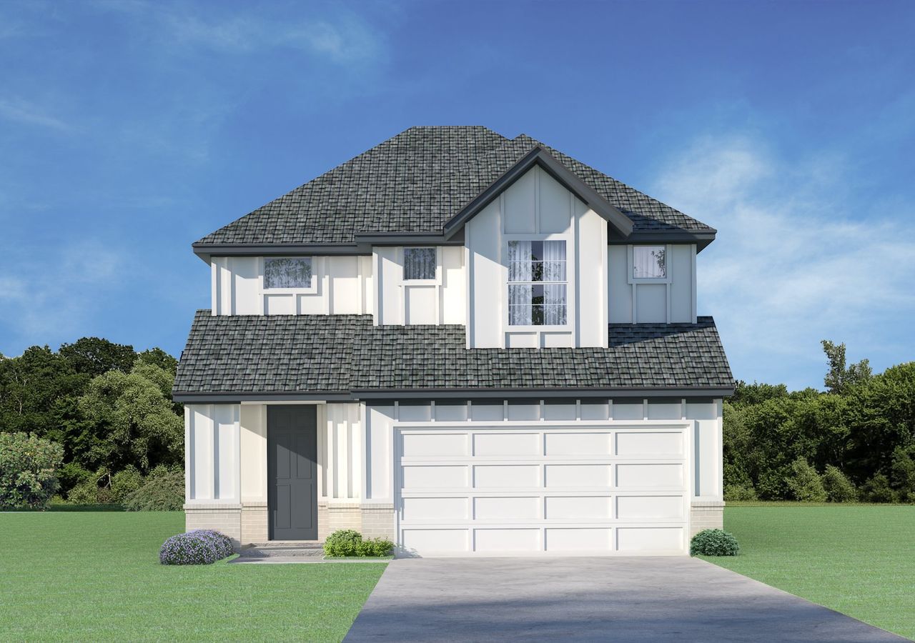 Representative exterior photo of a completed home built from the Sapphire by Our Country Homes in The Resort on Eagle Mt. Lake, Saginaw, TX (Image 2).