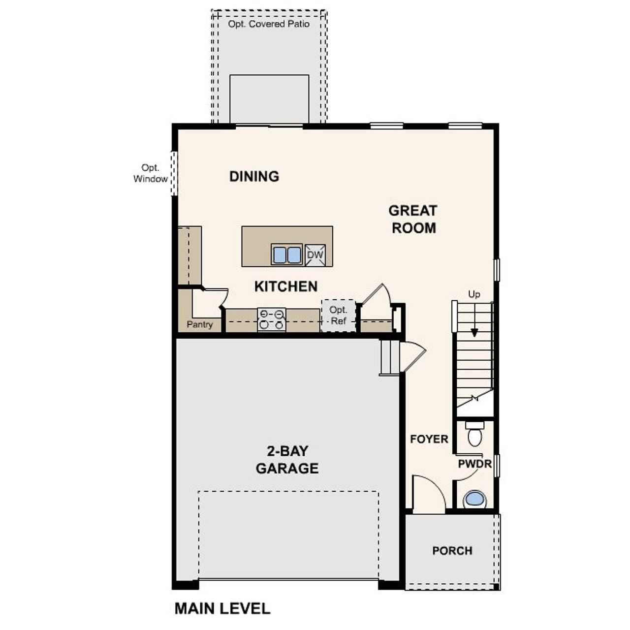 2D floor plan layout for the Empress by Century Communities in Legato, Commerce City, CO (Image 2). 2D floor plan layout for the Empress by Century Communities in Legato, Commerce City, CO (Image 2).
