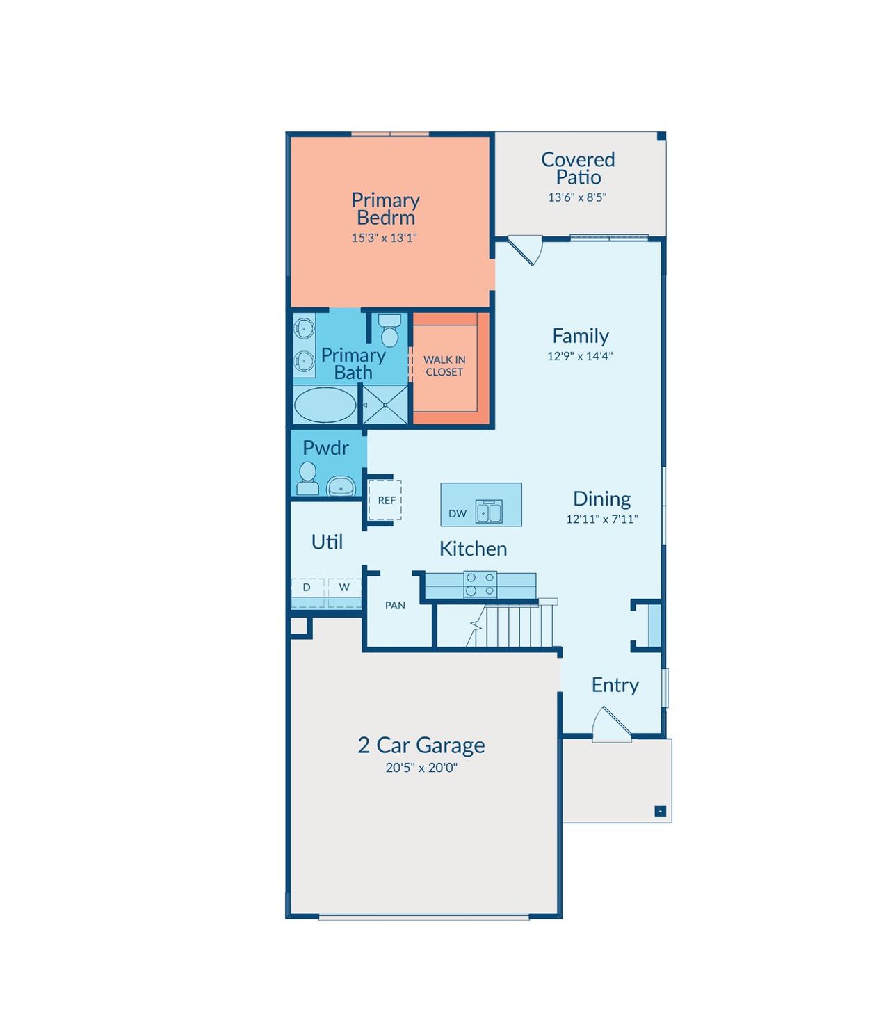 2D floor plan layout of this home in Magnolia Springs, Montgomery, TX (Image 2). 2D floor plan layout of this home in Magnolia Springs, Montgomery, TX (Image 2).