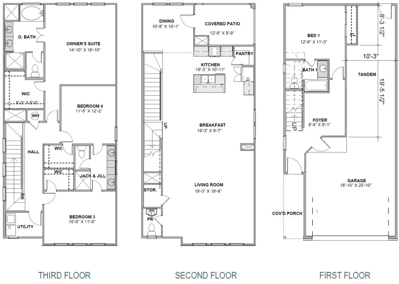 2D floor plan layout of this home in Skyview, Alvin, TX (Image 2). 2D floor plan layout of this home in Skyview, Alvin, TX (Image 2).
