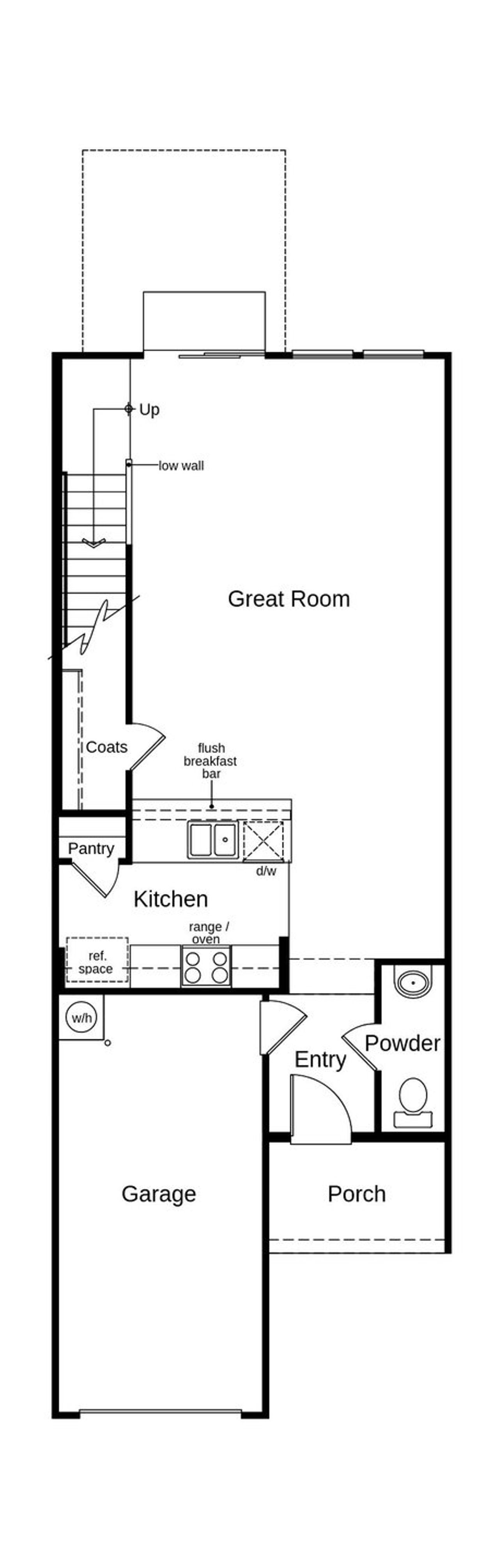 2D floor plan layout of this home in Peartree Towns, Mebane, NC (Image 2). 2D floor plan layout of this home in Peartree Towns, Mebane, NC (Image 2).