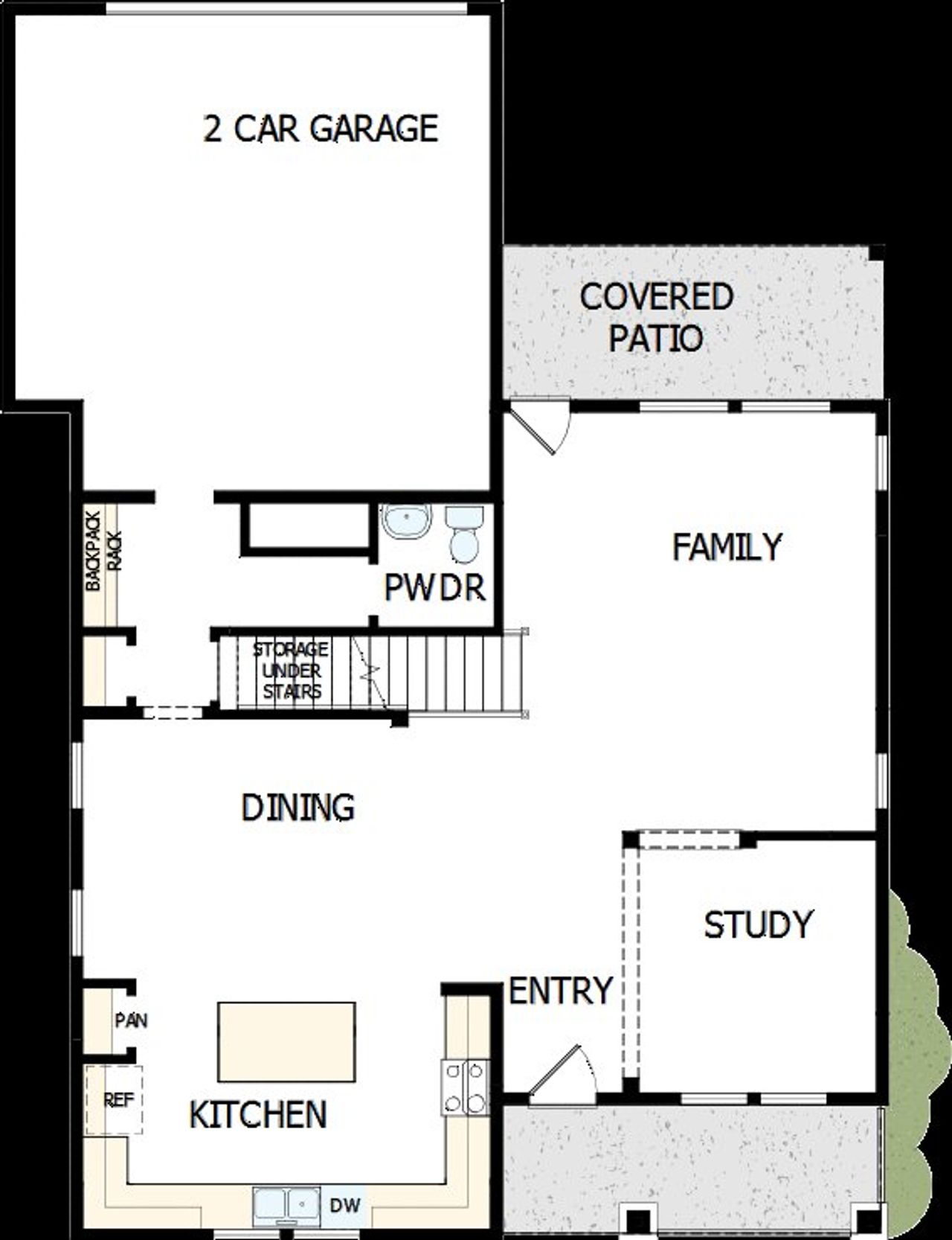 2D floor plan layout of this home in Painted Prairie 50’, Aurora, CO (Image 2). 2D floor plan layout of this home in Painted Prairie 50’, Aurora, CO (Image 2).