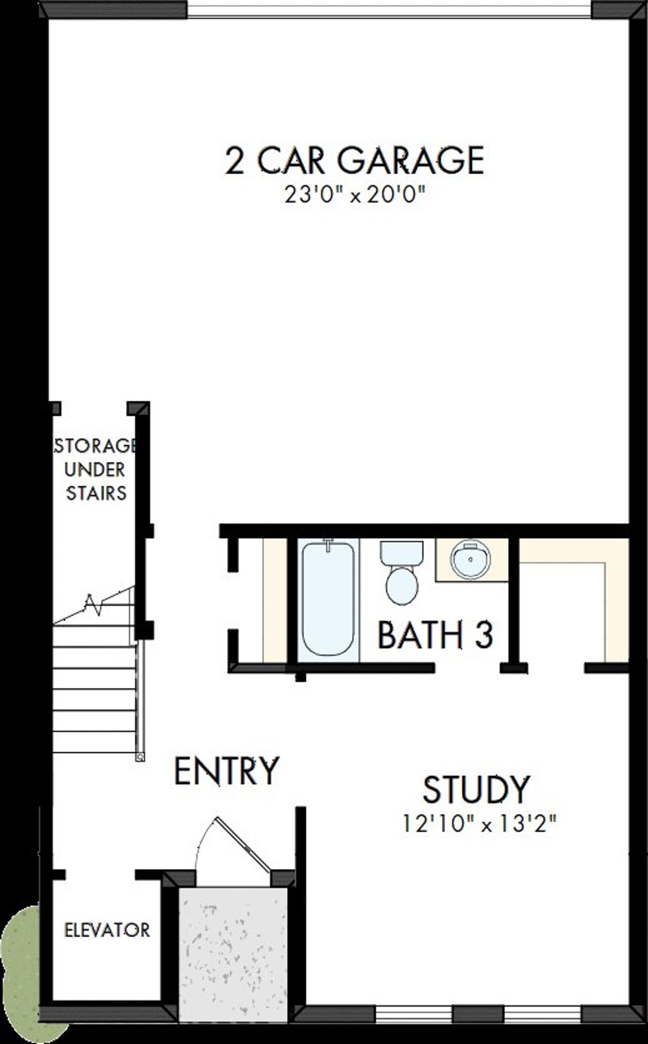 2D floor plan layout of this home in Emerald Landing at Waterside at Lakewood Ranch – City Homes, Sarasota, FL (Image 2). 2D floor plan layout of this home in Emerald Landing at Waterside at Lakewood Ranch – City Homes, Sarasota, FL (Image 2).